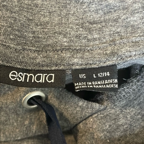 Esmara by Heidi Klum Sweat off the Stress Pullover Hoodie Size L (12/14) - Picture 3 of 5